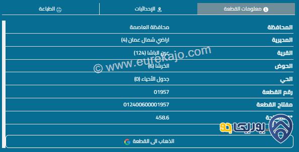 قطعة أرض مساحة 459م للبيع في عين الباشا