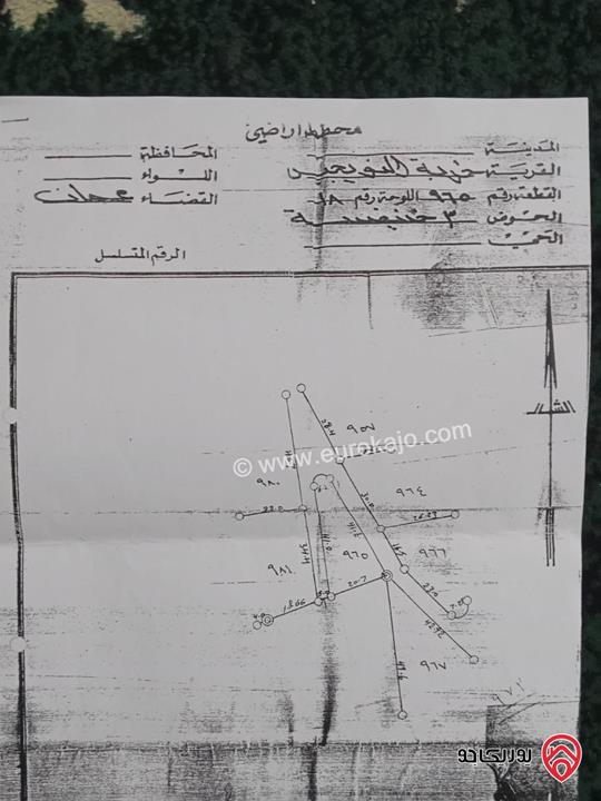 ارض مساحة 560م للبيع في عمان - الهاشمي الشمالي حي نايفة قريب الاستقلال 