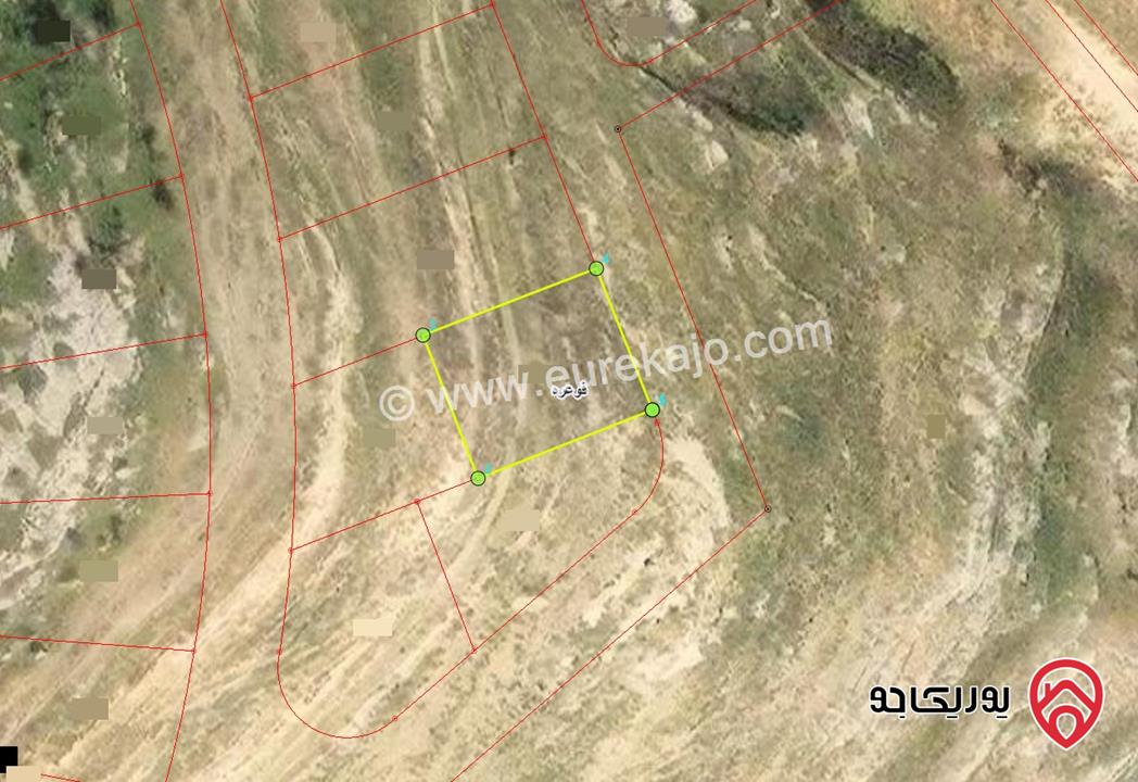 قطعة ارض مساحة 568م للبيع في اربد - فوعرا - كفر اباس الجنوبي