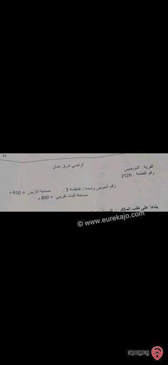 عمارة مساحة 800م على أرض 610م للبيع في عمان - الهاشمي الشمالي