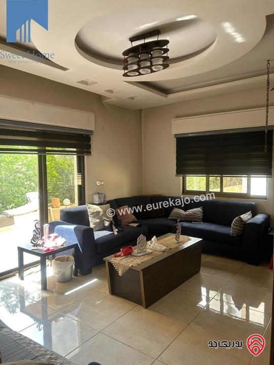 شقة ارضية مميزة للبيع في عمان - ضاحية الامير راشد 150م مع حديقة وترسات 75م تشطيب سوبر ديلوكس بسعر مغري