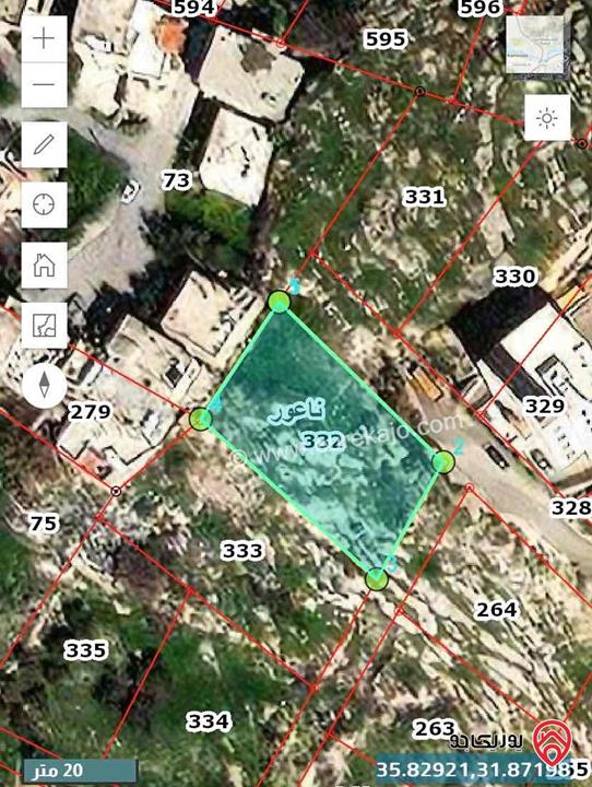 قطعة أرض مساحة 920م2 للبيع في سعر ولا اروع منطقة ناعور-عمان