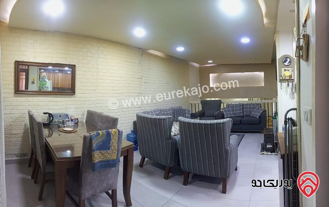 شقة دوبلكس طابقية مساحة 150م طابق أرضي للبيع في أبو نصير	