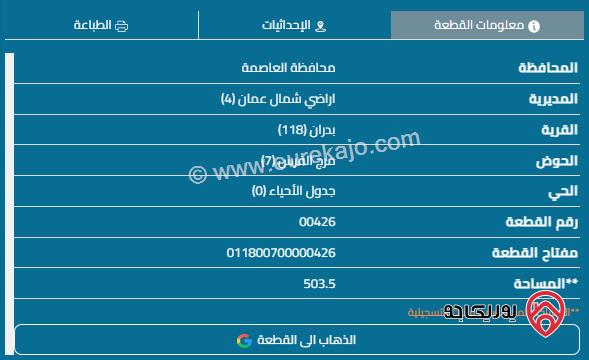 فيلا مساحة الأرض 505م ومساحة البناء 340م مفروشة ملاصقة للبيع في اجمل مناطق شفا بدران بسعر مغري جدا