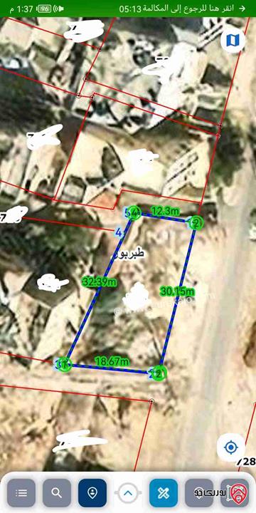 ارض مساحة 466م للبيع جاهزة ومرخصة للبناء في عمان - طبربور عين ارباط