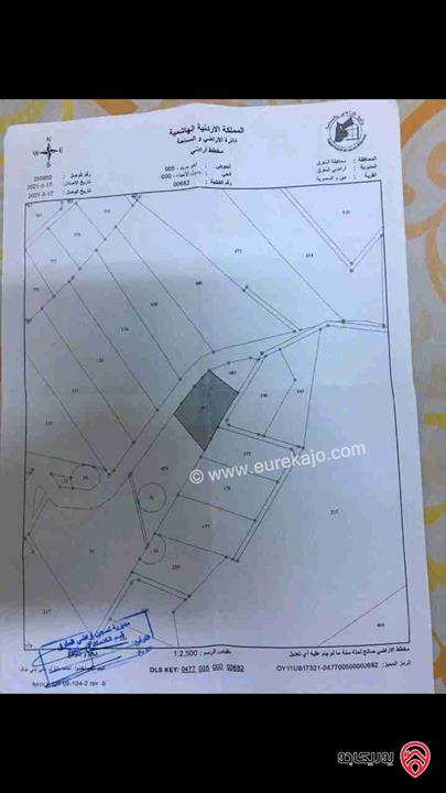 قطعة أرض مع بيت مساحة 4258م للبيع في المفرق - عين والمعمريه