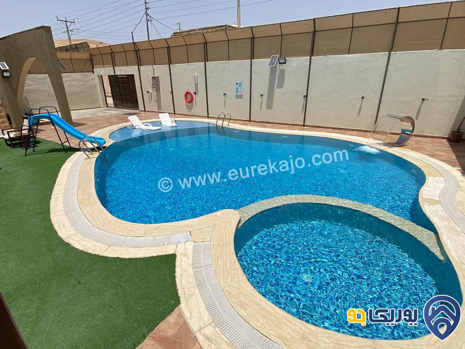 شاليه - مزرعة برايم شاليه Prime Vip Chalet للايجار اليومي في البحر الميت