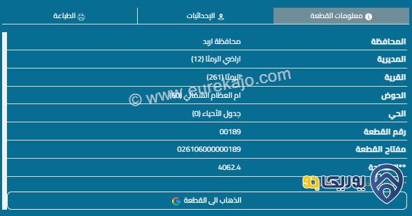 قطعة أرض مساحة 2 دونم للبيع من أصل 4 دونم في الرمثا بسعر 30 ألف 