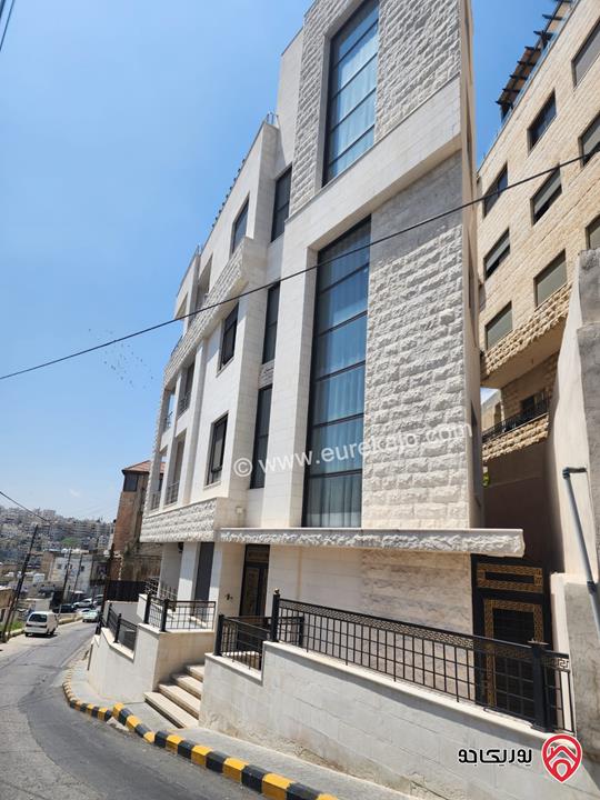 شقة جديدة مفروشة مساحة 60م طابق أرضي للايجار في عمان - جبل عمان