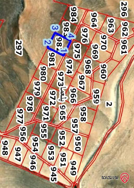 قطعة ارض مساحة 3400م للبيع في المفرق - لواء بلعما بقوشان مستقل