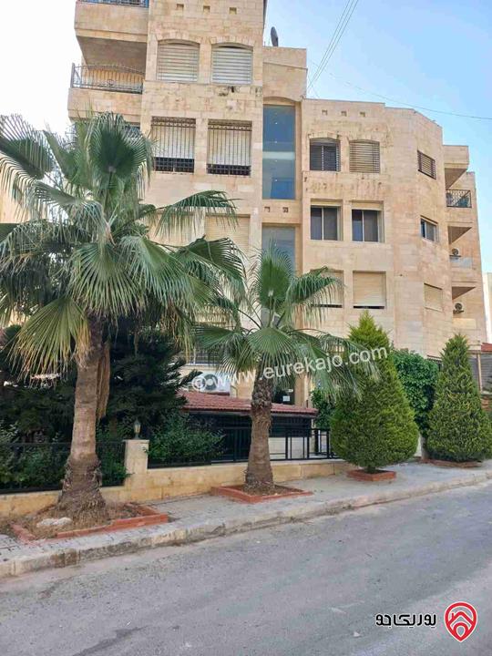 شقة شبه أرضية مساحة 160م وحديقة 120م للبيع في عمان - ضاحية الرشيد 