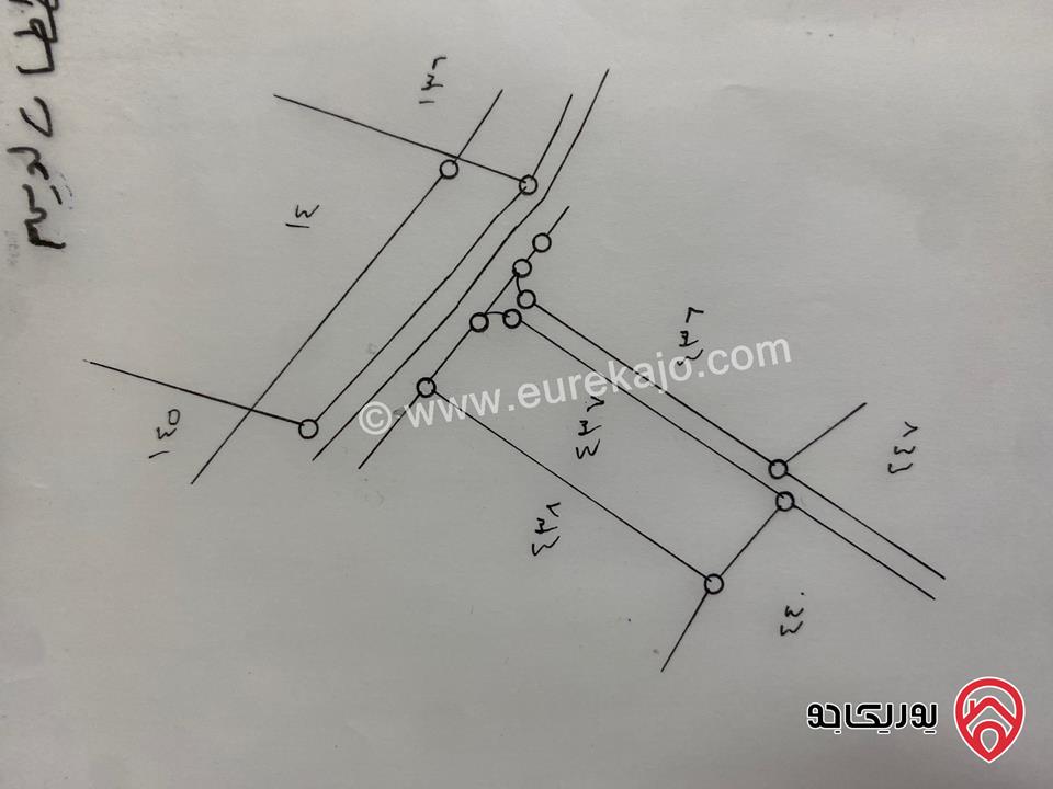 قطعة أرض مساحة 2420متر مربع للبيع في عجلون - عبين وعبلين