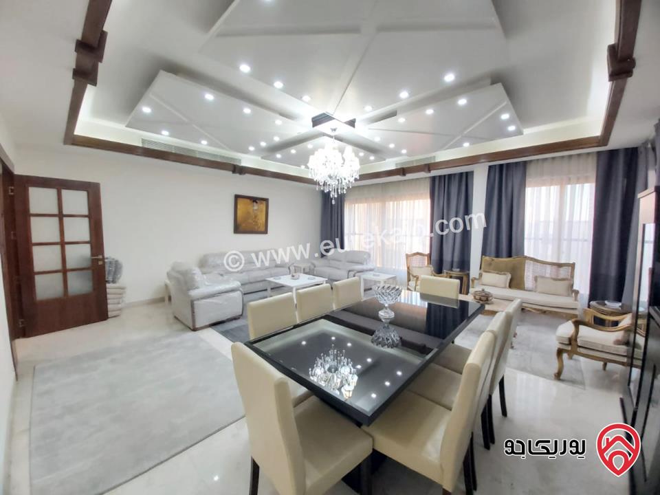 شقة فاخرة مفروشة مساحة 200م للايجار في عمان - عبدون
