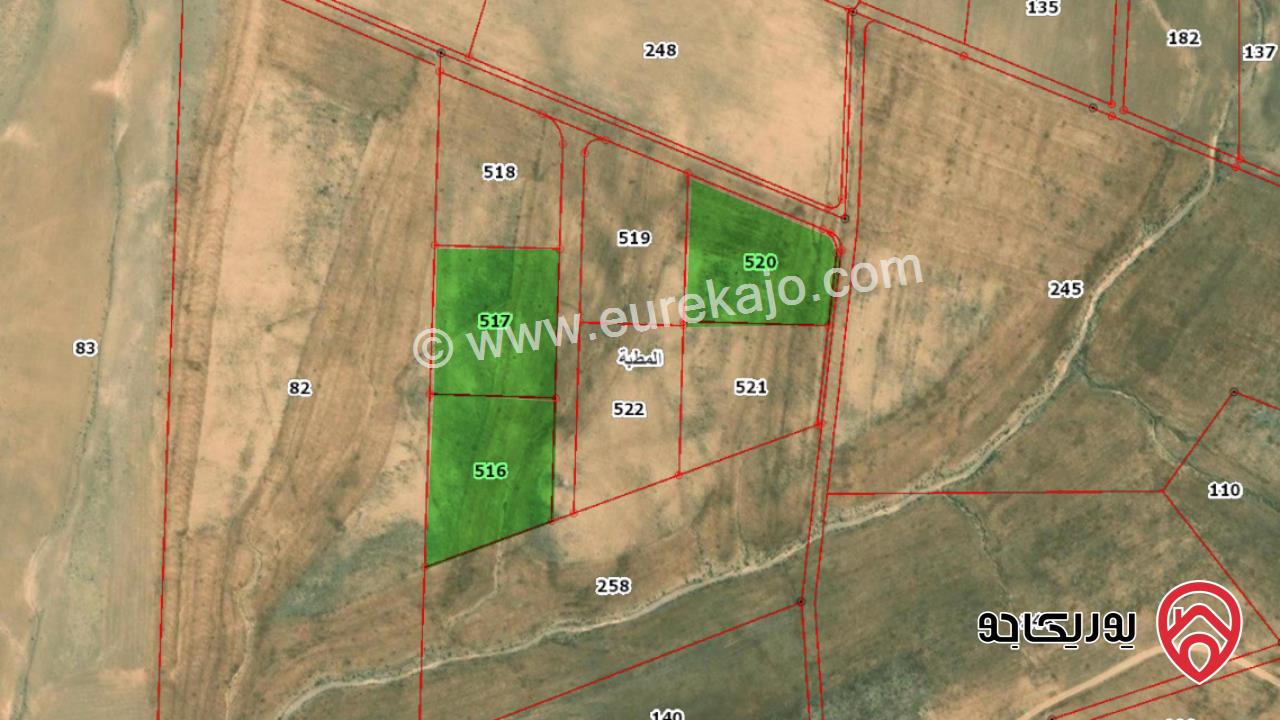 ارض مساحة 3787م للبيع في عمان - المطبة حوض الدهام و المصاروة من اراضي الموقر بجانب المشاريع