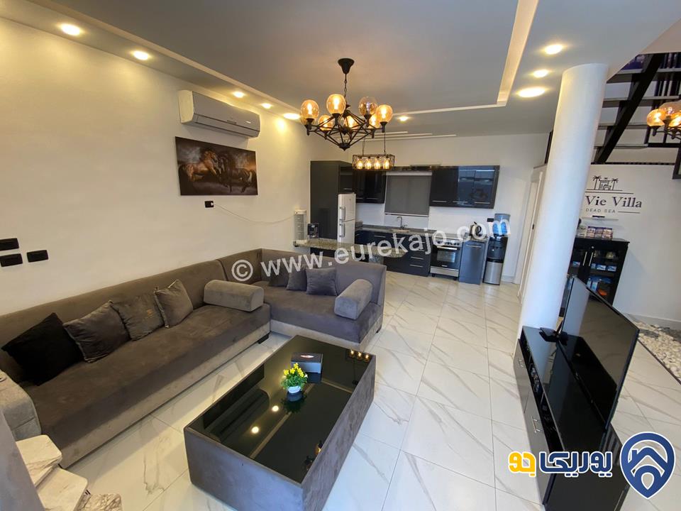 استمتع بأجواء مريحة في La Vie Villa في البحر الميت - جوفة الكفرين