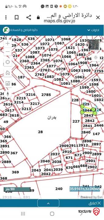 قطعة ارض مساحة 760م للبيع في عمان - شفا بدران / حوض المقرن