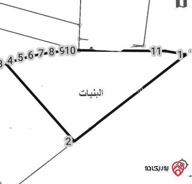 قطعة أرض مساحة 500م للبيع في عمان - البنيات 