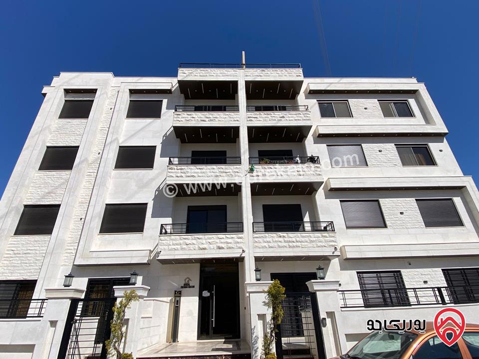 شقة سوبر ديلوكس طابق أرضي مساحة داخلية 120 متر وخارجية 100 متر للبيع في عمان - مرج الحمام