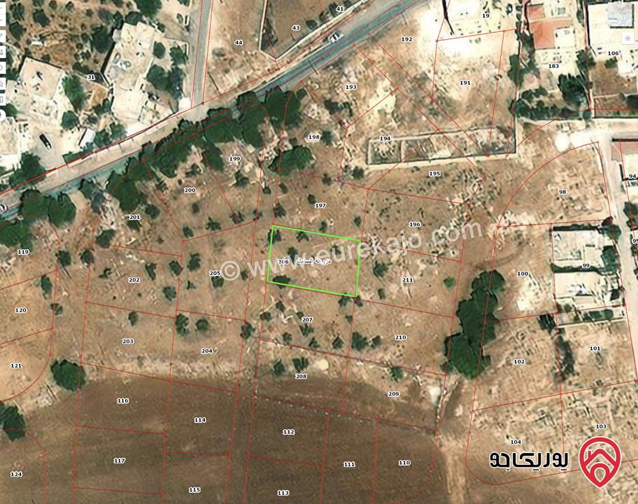 قطعة أرض مساحة 567م للبيع في عمان - ناعور السامك خلف جامعة الزيتونة من المالك مباشرة