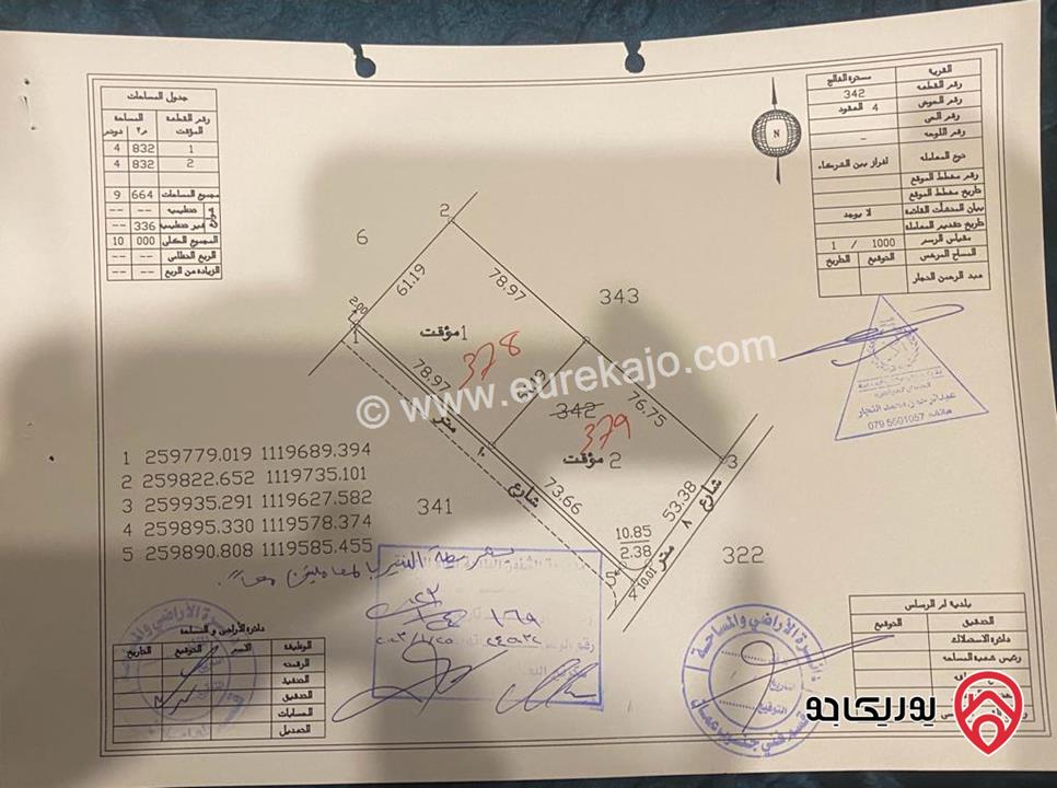 قطعة ارض مساحة 3500م للبيع في عمان - الجيزة مسترة الفالج حوض العقود من اراضي جنوب عمان خلف المطار و بجانب المشاريع