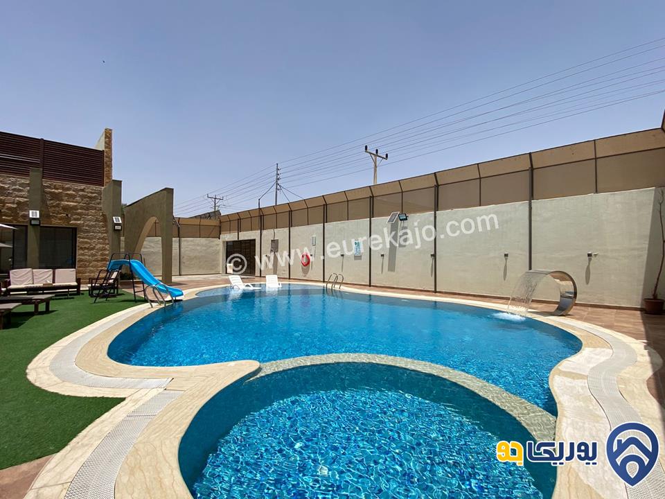 شاليه - مزرعة برايم شاليه Prime Vip Chalet للايجار اليومي في البحر الميت