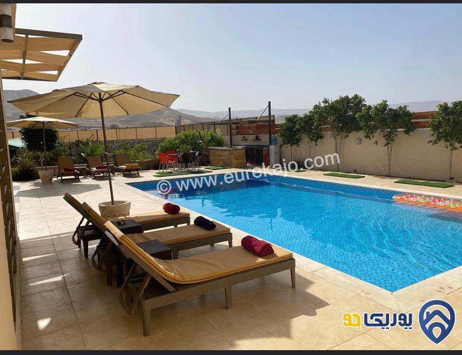 شاليه Villa View للايجار اليومي في البحر الميت