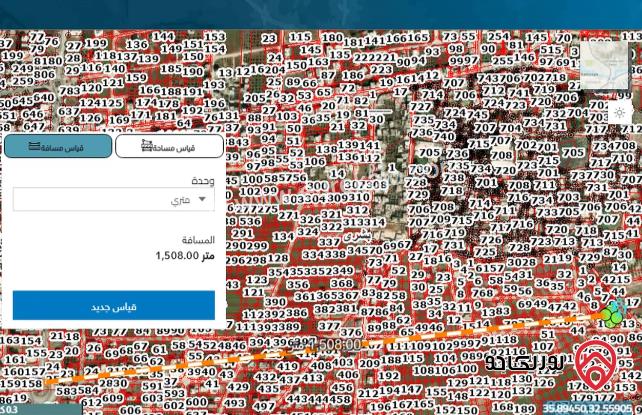 قطعة أرض مساحة 463م للبيع في اربد - بشرى	