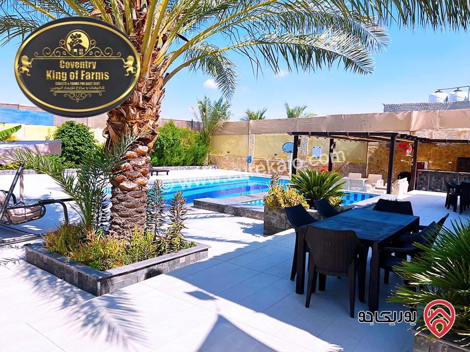 شاليه - مزرعة  EAGLE Chalet للايجار اليومي في البحر الميت-جوفة الكفرين