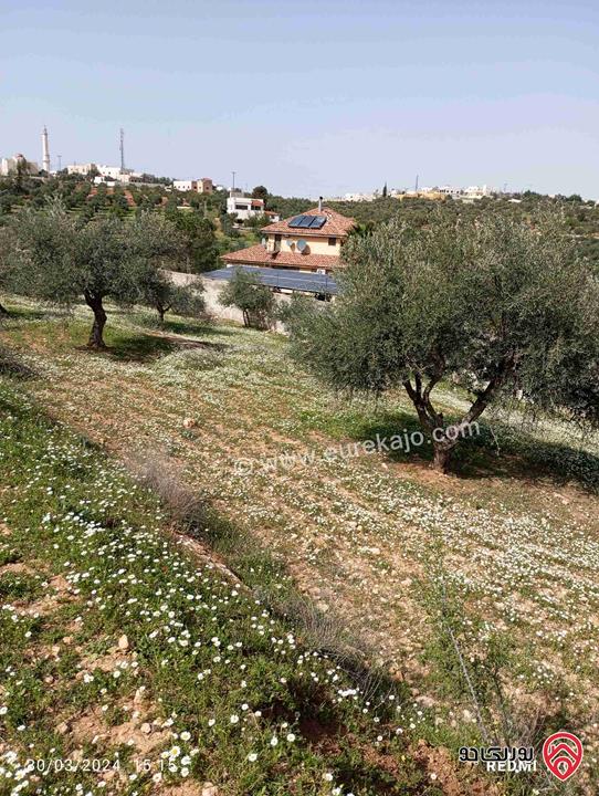 قطعة أرض مساحة 850م على شارعين للبيع في عمان - ناعور 