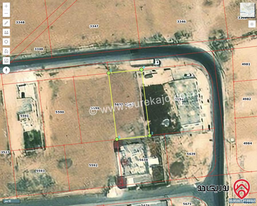 قطعة أرض مساحة 702م للبيع في عمان - الجيزة موقع مميز من المالك مباشرة