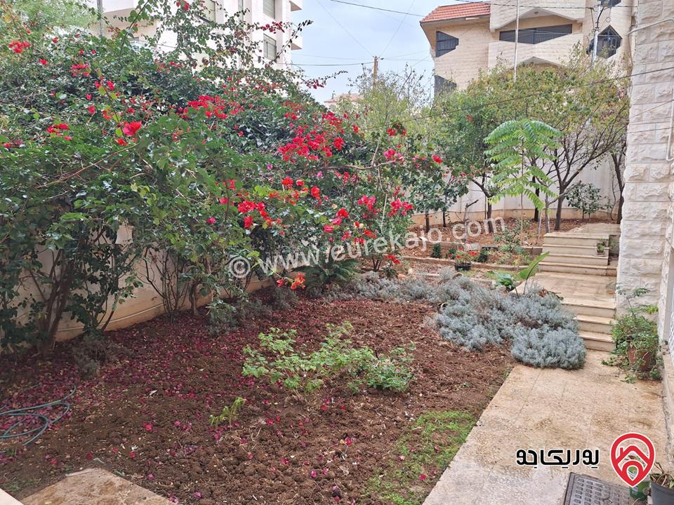 شقة للبيع مساحة 260م وحديقة 300م من المالك مباشرة في عمان - الجاردنز 3 مستويات مع حديقة