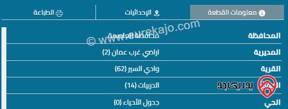 قطعة أرض مساحة 2300م صناعات خفيفة للبيع في عمان - البيادر 