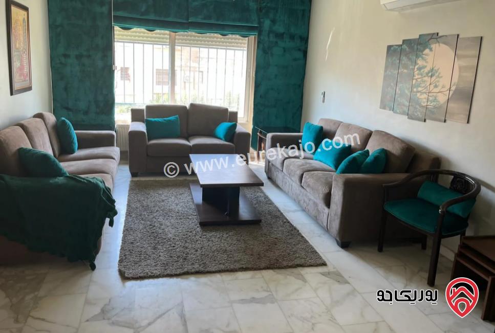 شقة مساحة 205م طابق أول للايجار مفروشة في عمان - الصويفية 