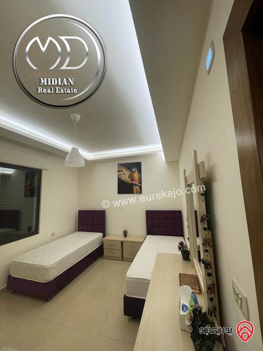 شقق مفروشة للايجار في عمان - ام السماق مساحات 100م & 140م تشطيبات وديكورات فندقية فرش فاخر بأسعار مميزة