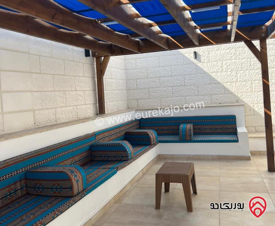 مزرعة و شاليه مساحة الأرض 1 دونم و 200م والبناء 125م للبيع في جرش - النبي هود 