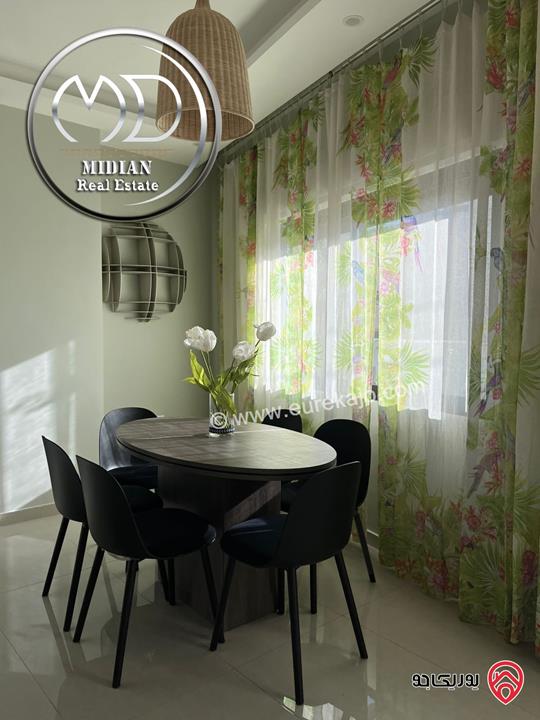 شقة مفروشة للايجار في عمان - الجندويل مساحة 130م طابق اول تشطيبات و ديكورات فندقية فاخرة اطلالة جميلة