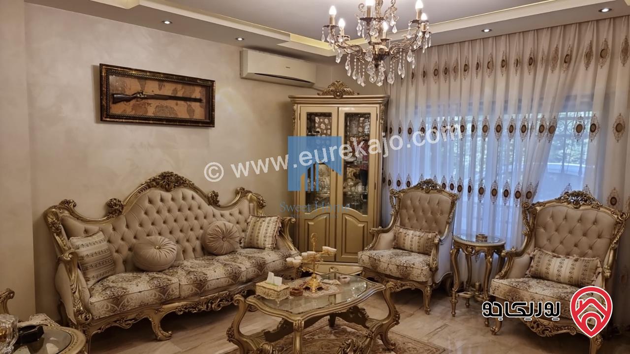 شقة أرضية فاخرة للبيع في عمان - خلدا خلف السيفوي 220م مع حديقة وترسات 400م بسعر مغري