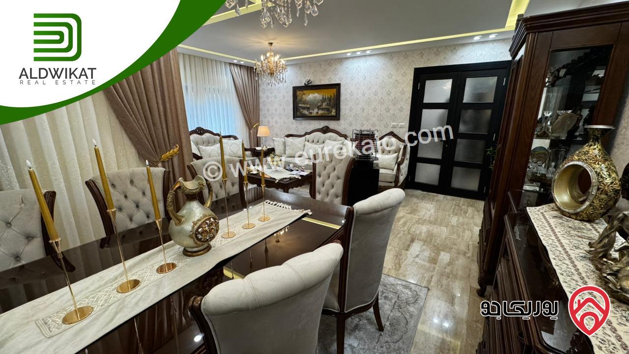 شقة أرضية للبيع في عمان - خلدا مساحة البناء 170م و مساحة الترس 20م موقع مميز