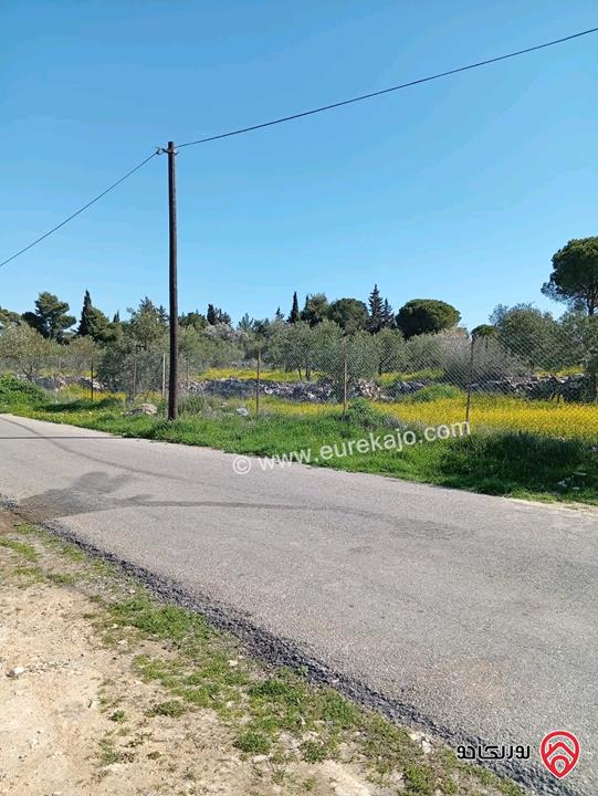 قطعة ارض مميزة مساحة 750م للبيع في السلط منطقة الزعتري