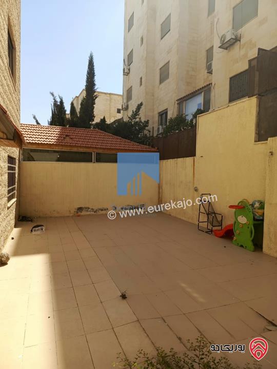 شقة أرضية مفروشة فاخرة للبيع في الرابية - قرب الديز إن 170م مع ترسات 120م بسعر مغري
