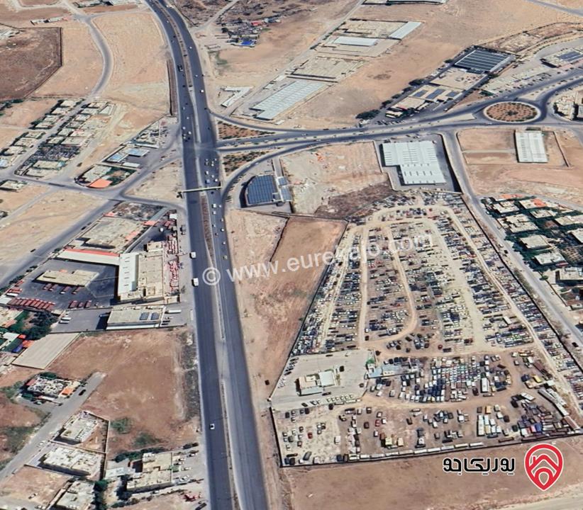قطعة أرض تجاري معارض مساحة 1310م للبيع في عمان - ماركا / شارع الحزام