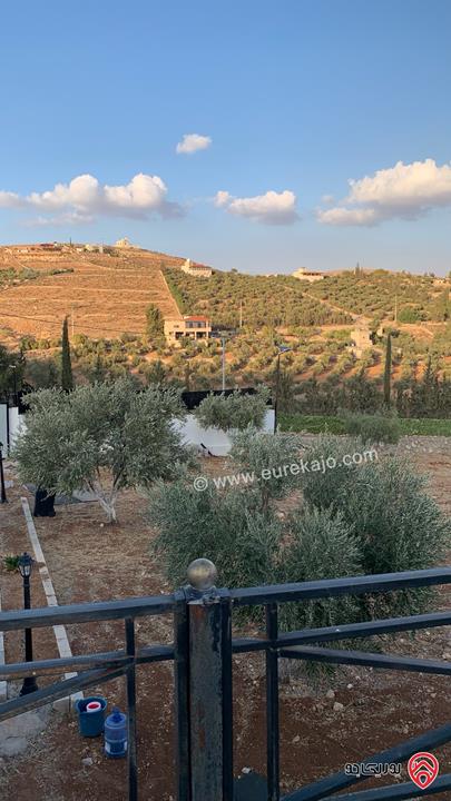 مزرعة مساحة الأرض 3 دونم و 500م ومساحة البناء 130م للبيع في المفرق - دحل طريق جرش 