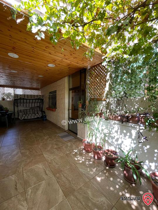 شقة أرضية مساحة 109م داخلي و 50م خارجي للبيع في عمان - الياسمين 