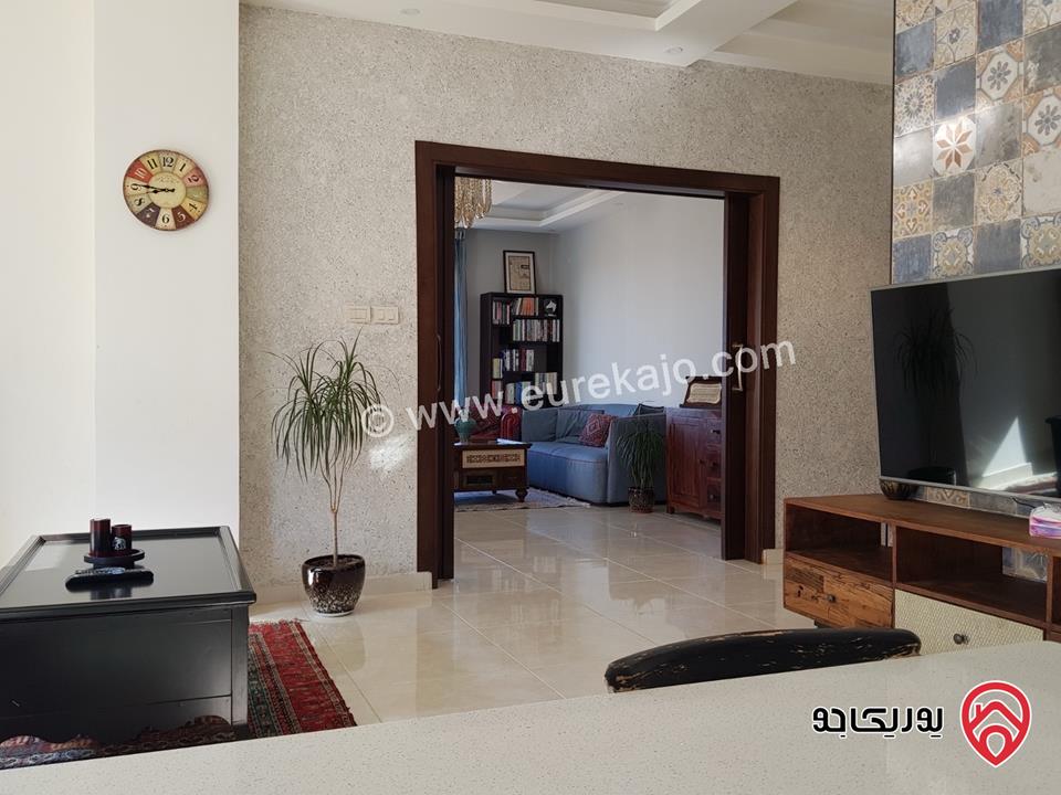 شقة مفروشة طابق ثالث مساحة 185م للايجار في عمان - ضاحية النخيل 