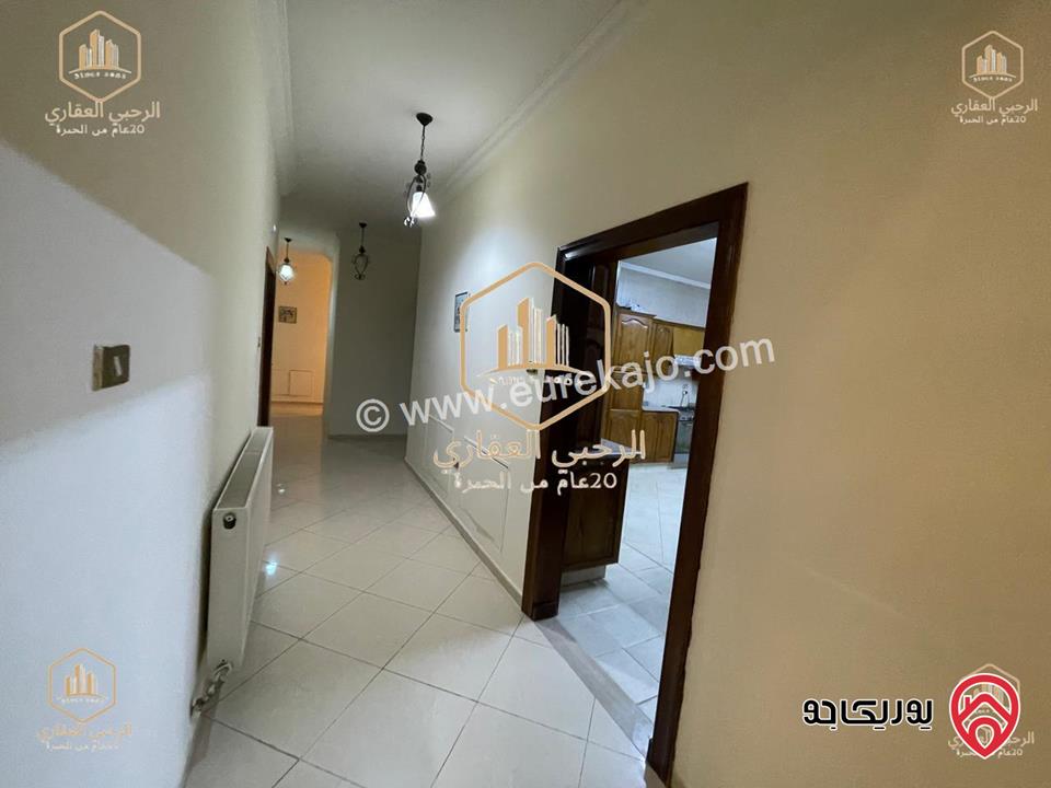 شقة مفروشة ارضية مساحة 240م داخلي و 100م خارجي للايجار في عمان - ضاحية الرشيد 