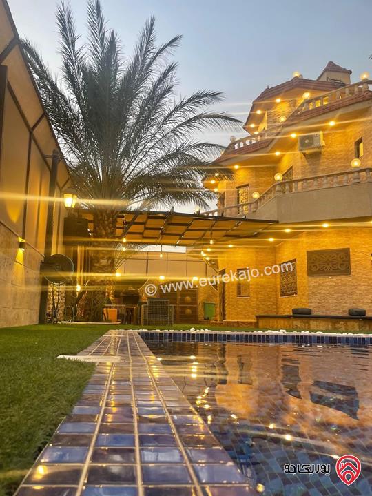 مزرعة مساحة البناء 350م على أرض 288م للبيع في البحر الميت - الروضة 