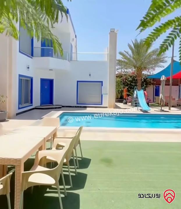 مزرعة مساحة الأرض 743م والبناء 160م للبيع في البحر الميت - الرامة