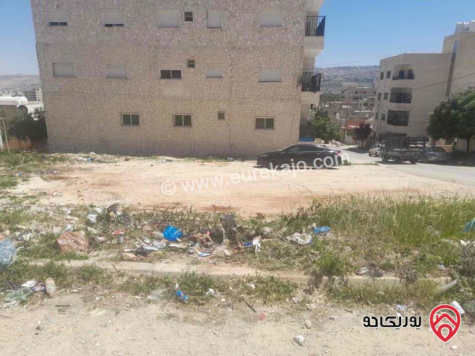 قطعة أرض مساحة 436م على شارعين للبيع في عين الباشا دخلة جروان موقع ممتاز ومنطقة فلل احكام خاصة 