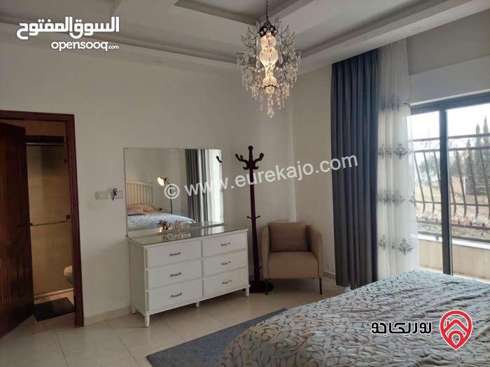 شقة مفروشة طابق أول مساحة 170م للايجار في عمان - مرج الحمام