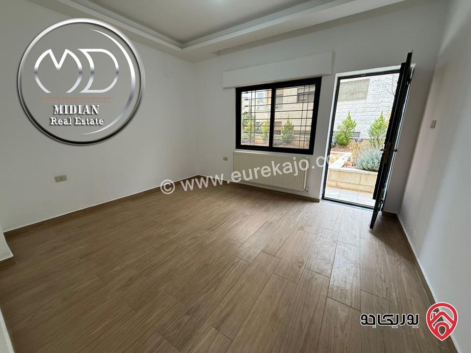 شقة ارضية فارغة للايجار في عمان - خلدا مساحة 165م مع ترس و حديقة 150م تشطيبات و ديكورات سوبر ديلوكس